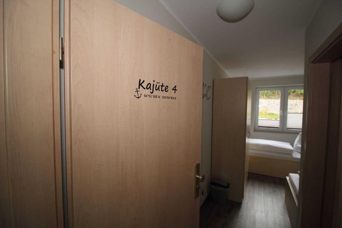 Apartamento Kutterfisch Kajüten direkt im Stadthafen Sassnitz Exterior foto